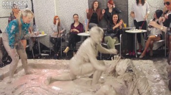 Messy Wrestling: Two Splat-Tastic Battles Leave The Audience Ravaged By Mud! Screencap 59 on www.sinx.com