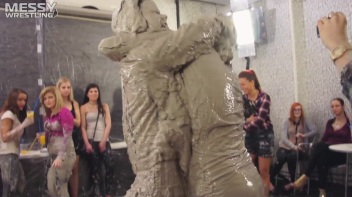 Messy Wrestling: Two Splat-Tastic Battles Leave The Audience Ravaged By Mud! Screencap 62 on www.sinx.com