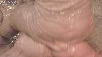 Messy Wrestling: Two Splat-Tastic Battles Leave The Audience Ravaged By Mud! Screencap 63 on www.sinx.com