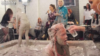 Messy Wrestling: Two Splat-Tastic Battles Leave The Audience Ravaged By Mud! Screencap 69 on www.sinx.com