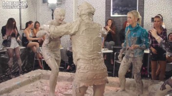 Messy Wrestling: Two Splat-Tastic Battles Leave The Audience Ravaged By Mud! Screencap 75 on www.sinx.com