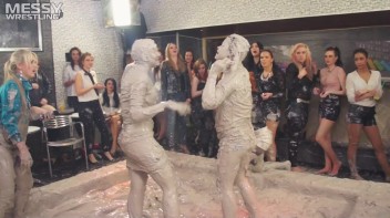 Messy Wrestling: Two Splat-Tastic Battles Leave The Audience Ravaged By Mud! Screencap 80 on www.sinx.com