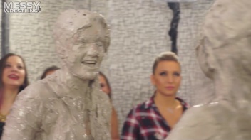 Messy Wrestling: Two Splat-Tastic Battles Leave The Audience Ravaged By Mud! Screencap 83 on www.sinx.com