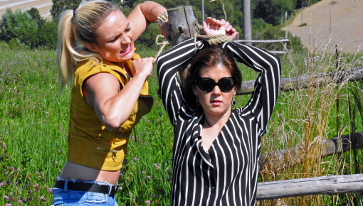 Latest deal - Feisty Europeans Catfight Outside - Cam 1