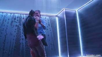 Wet Those Wonderful Tits And Work It Screencap 22 on www.sinx.com