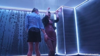 Wet Those Wonderful Tits And Work It Screencap 4 on www.sinx.com