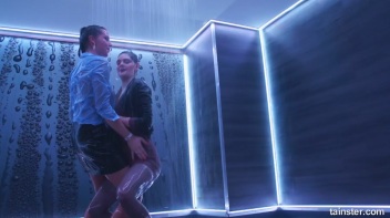 Wet Those Wonderful Tits And Work It Screencap 6 on www.sinx.com