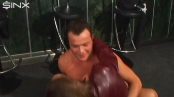 Public Bar Sex Leaves Brunette Facialled Screencap 60 on www.sinx.com