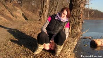 Roadside Piss and Pussy Play Screencap 17 on www.sinx.com