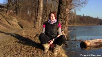 Roadside Piss and Pussy Play Screencap 22 on www.sinx.com