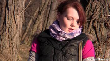 Roadside Piss and Pussy Play Screencap 25 on www.sinx.com