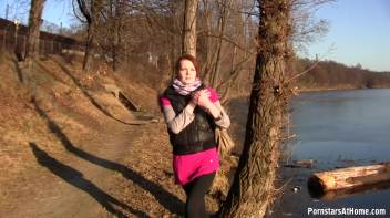 Roadside Piss and Pussy Play Screencap 35 on www.sinx.com