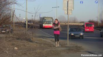 Roadside Piss and Pussy Play Screencap 37 on www.sinx.com