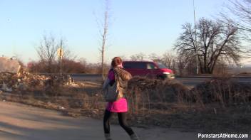 Roadside Piss and Pussy Play Screencap 39 on www.sinx.com