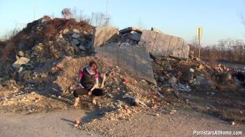 Roadside Piss and Pussy Play Screencap 48 on www.sinx.com