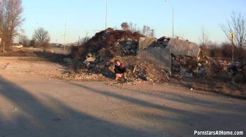 Roadside Piss and Pussy Play Screencap 56 on www.sinx.com