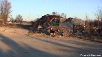 Roadside Piss and Pussy Play Screencap 57 on www.sinx.com