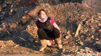 Roadside Piss and Pussy Play Screencap 59 on www.sinx.com