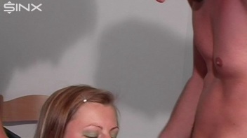 Naughty Work Trio Brings Naughty Bedroom Behavior to The Breakroom Screencap 57 on www.sinx.com