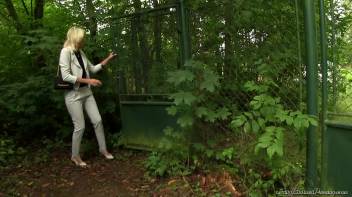 Piss Pleasures On The other Side Of The Fence Screencap 8 on www.sinx.com