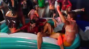 Oiliest Chick Party Ever! Screencap 89 on www.sinx.com