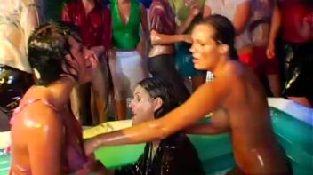 Oiliest Chick Party Ever! Screencap 39 on www.sinx.com