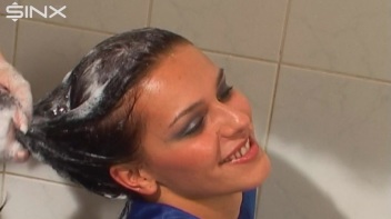 Housemates Enjoy Clothed Bath Shampoo Sessions Screencap 33 on www.sinx.com
