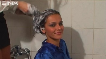 Housemates Enjoy Clothed Bath Shampoo Sessions Screencap 36 on www.sinx.com