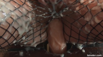 Fishnet Fucker Feels The Fury of the SlimeWave! Screencap 62 on www.sinx.com