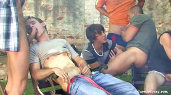 GGC 38 Gay-B-Q Sausage Fest Part 1 Screencap 39 on www.sinx.com