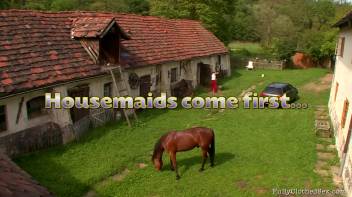 Housemaids Come First Screencap 2 on www.sinx.com