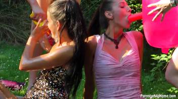 Oiled up Sluts Part 1 Screencap 11 on www.sinx.com