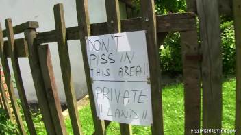 Forbidden Pissing Never Felt So Good Screencap 2 on www.sinx.com