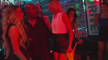 Dragged Out By The Cock & Ready To Backstage Rock! Sloppy Face Fuck With Hannah Shaw & Ivana Sugar Screencap 4 on www.sinx.com