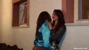 Nighttime Lesbo Dip In The Pool Screencap 2 on www.sinx.com