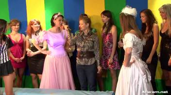 Wedding Babes Bitch Battle Screencap 17 on www.sinx.com