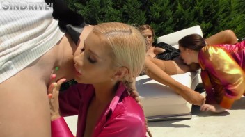 The Wet Side Of Life - Assistants Got To Serve & Bosses Need To Push. A Wet & Wild Lesbo Orgy. Delicious Vicious! Screencap 50 on www.sinx.com