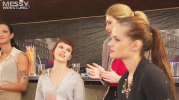 Messy Wrestling: Two Battles - No One Stops Until They're Fully Slopped! Screencap 30 on www.sinx.com