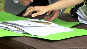 Big Piss Plans In The Park Screencap 6 on www.sinx.com