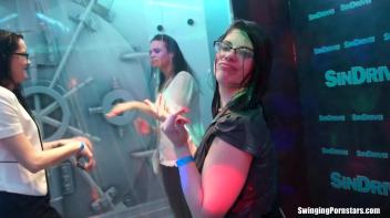 After Work Orgy Rampage Part 5 - Shower Cam Screencap 18 on www.sinx.com