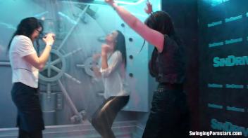 After Work Orgy Rampage Part 5 - Shower Cam Screencap 24 on www.sinx.com