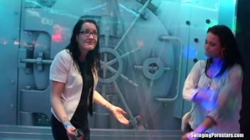 After Work Orgy Rampage Part 5 - Shower Cam Screencap 31 on www.sinx.com