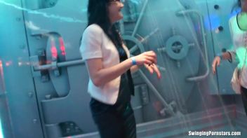 After Work Orgy Rampage Part 5 - Shower Cam Screencap 35 on www.sinx.com