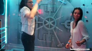 After Work Orgy Rampage Part 5 - Shower Cam Screencap 36 on www.sinx.com