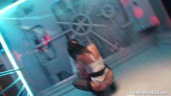 After Work Orgy Rampage Part 5 - Shower Cam Screencap 63 on www.sinx.com