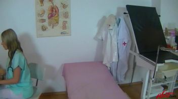 Piss Gynos Get Their Lesbo Examinations Screencap 1 on www.sinx.com