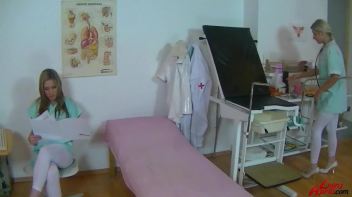 Piss Gynos Get Their Lesbo Examinations Screencap 3 on www.sinx.com