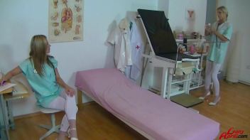 Piss Gynos Get Their Lesbo Examinations Screencap 5 on www.sinx.com