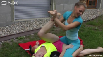 Tickle Toning, The New Fitness Craze - Cam 1 Screencap 30 on www.sinx.com