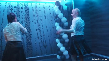 Wet And Working It!  Cuties Shake It Up! Screencap 16 on www.sinx.com